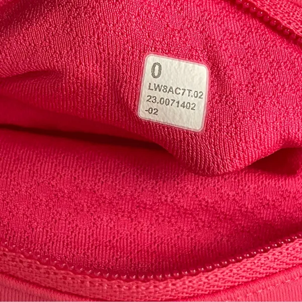 Lululemon Pace Rival Mid-Rise Skirt *Long Lip Gloss Pink Size 0 Tennis Golf - Image 6
