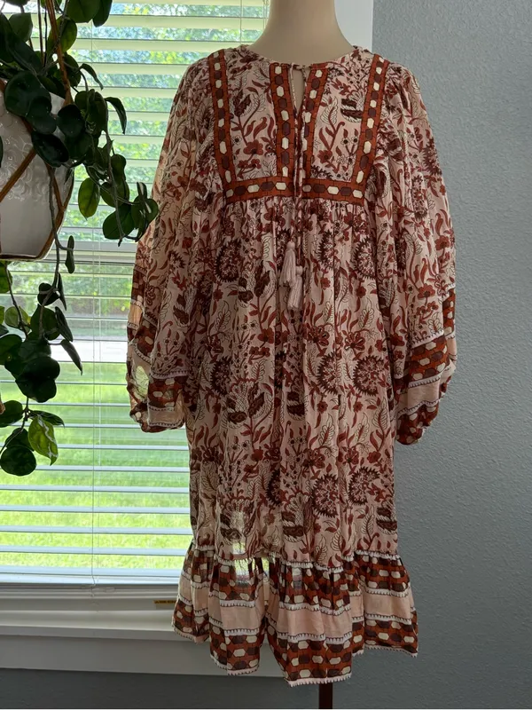 Cleobella Olivia Tunic Dress Size Large - Image 2