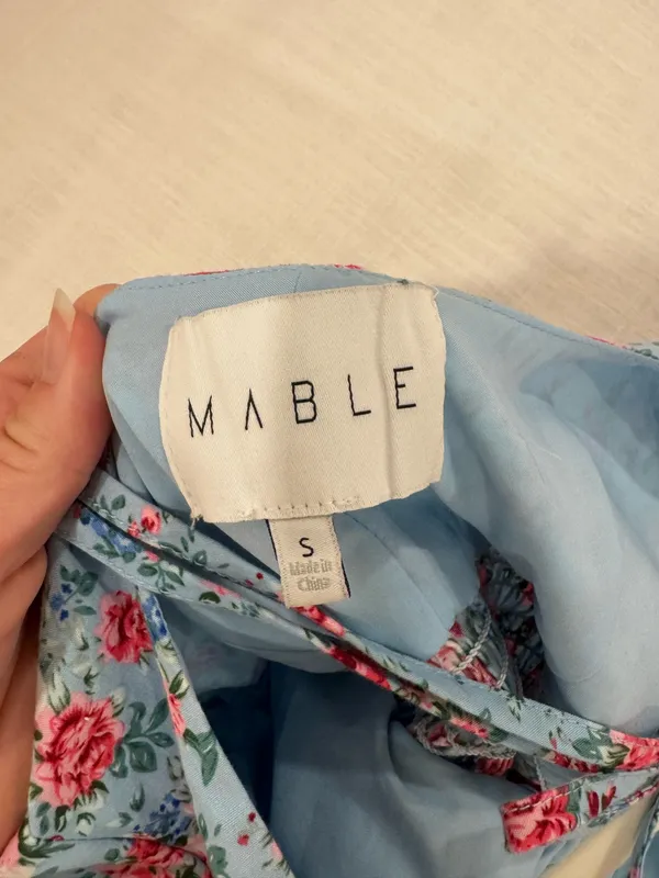 Mabel Floral Mini Dress - Image 5