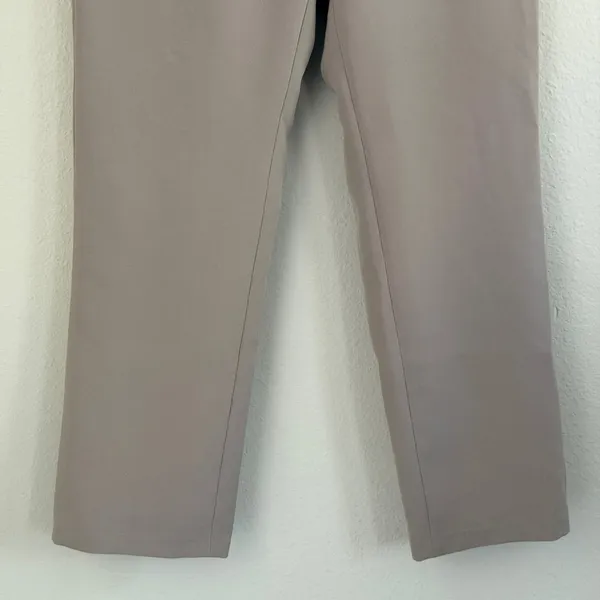 Quince Stretch Straight Leg Trouser Pants‎ Women XS Taupe Brown Minimalist NWT - Image 5