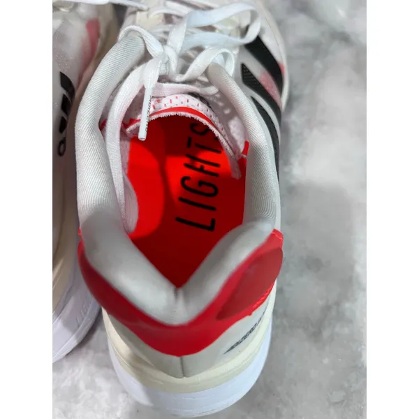 Adidas Adizero Boston 10 Women’s 9.5 White Black Solar Red Running Shoes FY4087 - Image 8