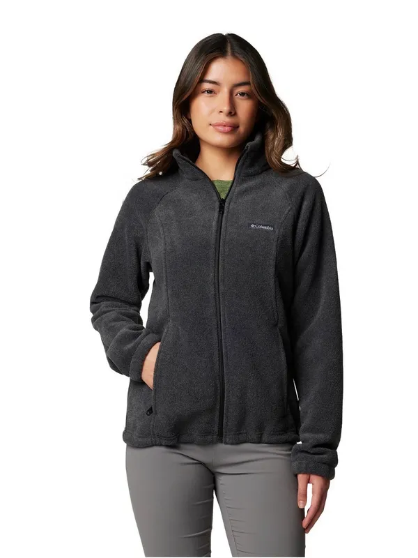 Columbia Sportswear Company Women’s Jacket Fleece Full Zip Graphite Size M - Image 2