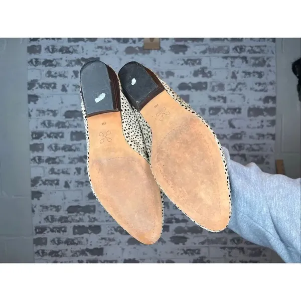 Caslon | women fur printed calf hair mules - Image 9