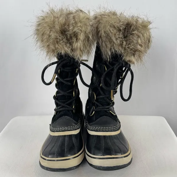 Sorel Joan‎ of Arctic Waterproof Boot in Black Size 6.5 - Image 4