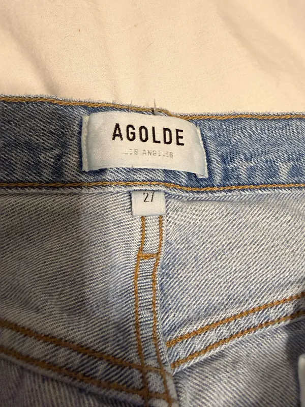 AGOLDE High-Rise Jeans Riley Straight - Image 9