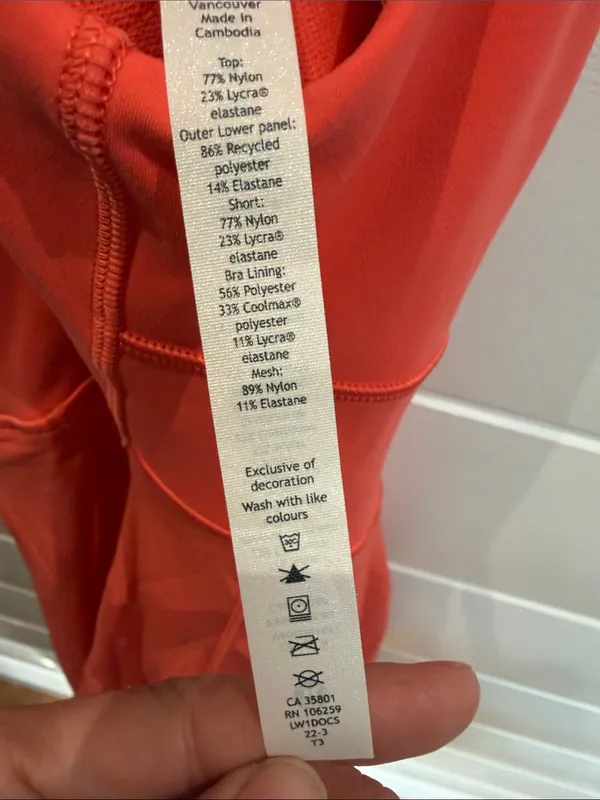 lululemon athletica court crush Pale‎ Raspberry Tennis Dress 2 - Image 6