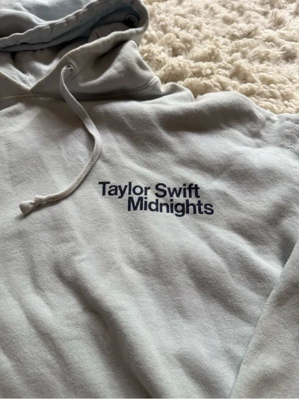 Taylor Swift Midnights Light Blue Hoodie - Image 2