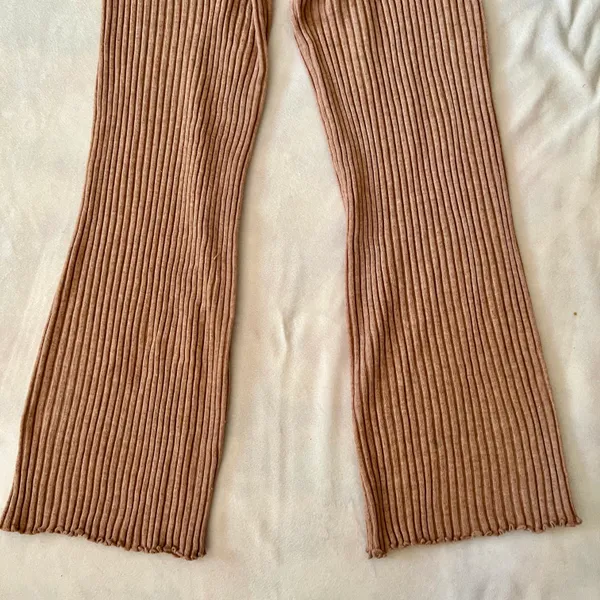 Boutique Tan Rib Knit Set - Image 10