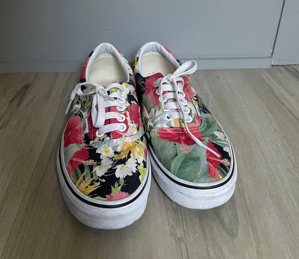 Vans Floral Print Sneaker - Image 2