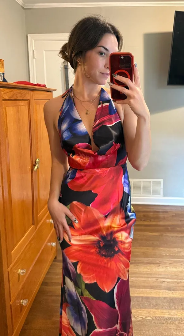 Runaway The Label Dress Maxi Floral - Image 2