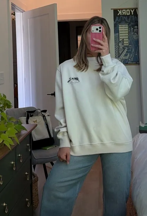 Abercrombie Embroidered Crewneck Sweatshirt - Image 3