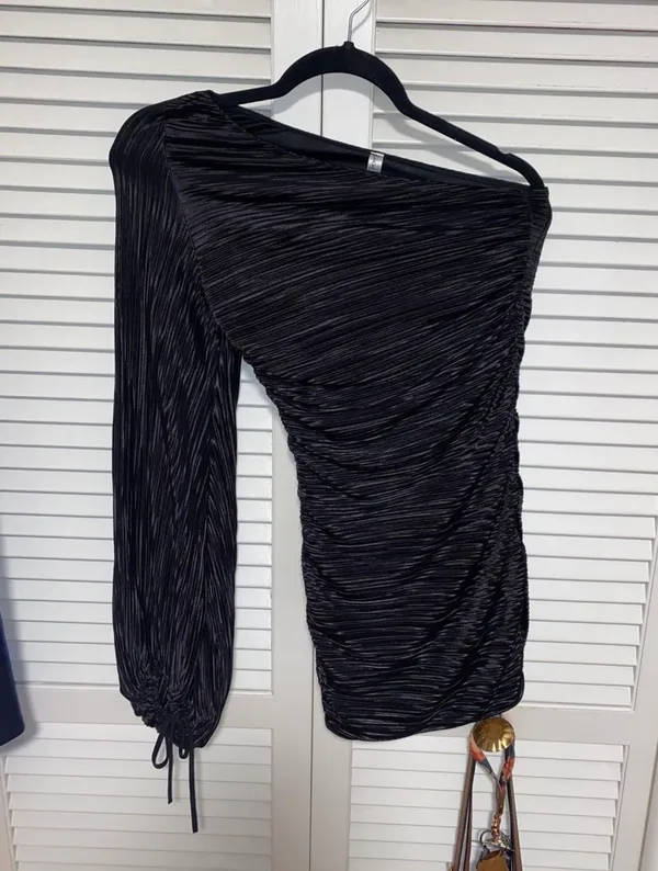 Lucy in the Sky One Shoulder Dress - Image 2