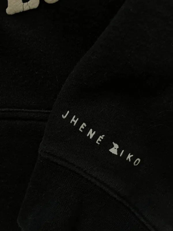 Jhene Aiko Hoodie Black Size L - Image 2