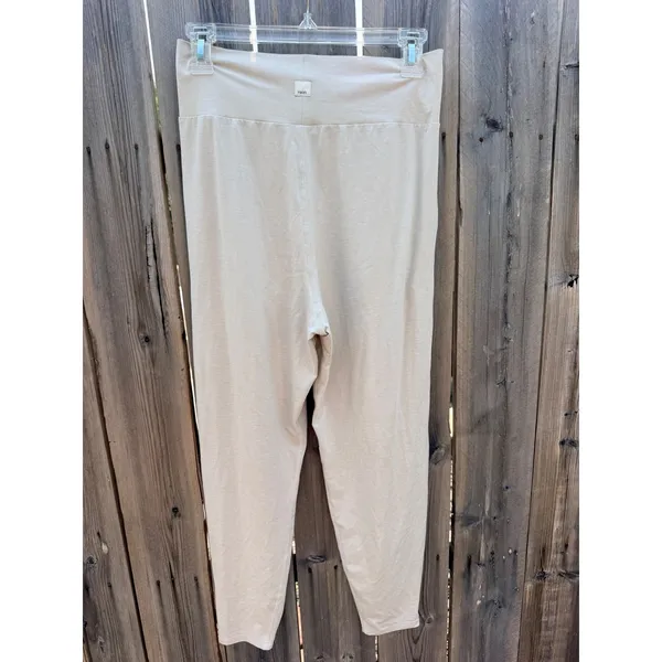 Vuori women's Lux At Ease Harem High Rise Jogger in Cream Sz Small - Image 5