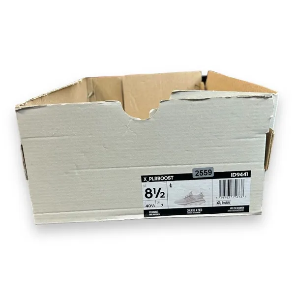 Adidas X_PLRBOOST Low‎ Triple White Women's Size 8.5 ID9441 - Image 9
