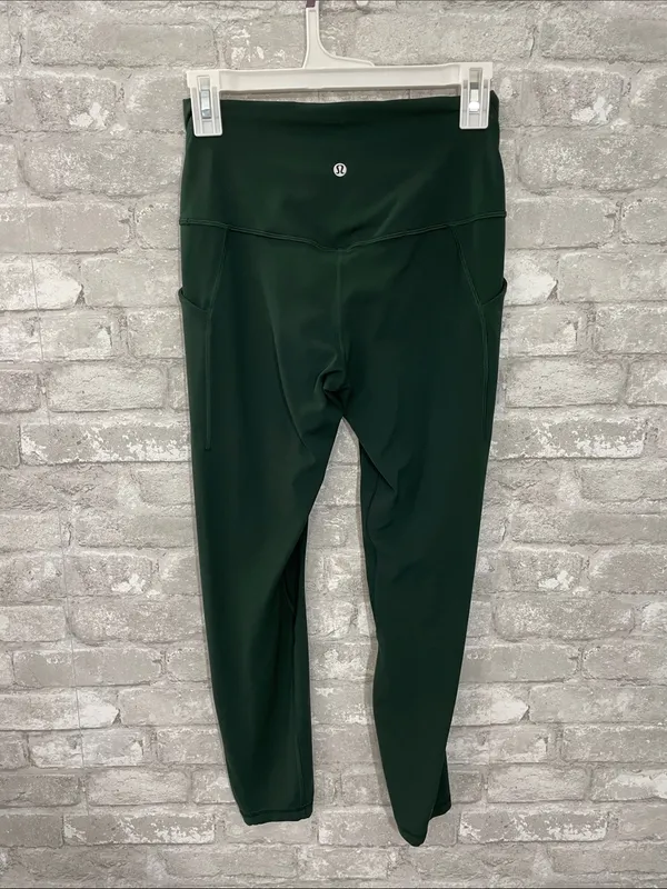 Lululemon Align High Rise Pant with Pockets 25" in Legacy Green - Image 5