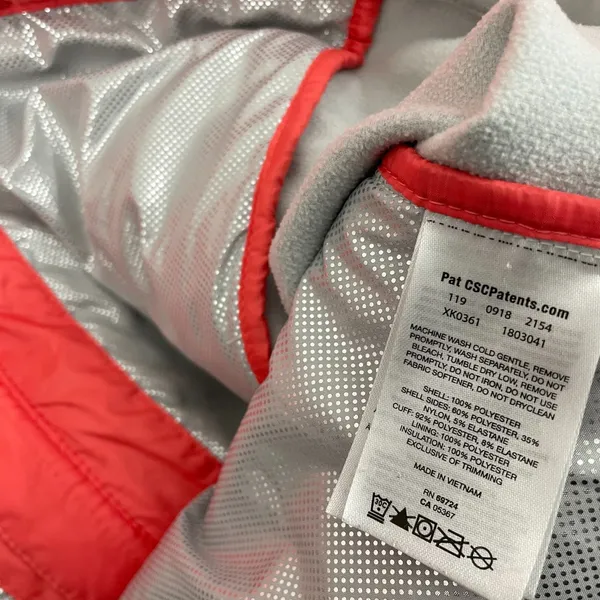 Columbia‎ Omni Heat Insulated Jacket Women L Coral Gorpcore Outdoors Full Zip - Image 5