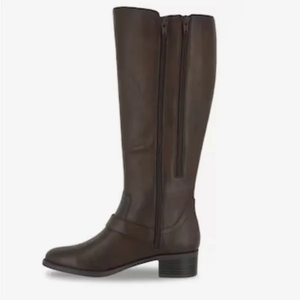 Easy Street Jewel Black Riding Boots Women’s 6M Knee High Studded Comfort - Image 3