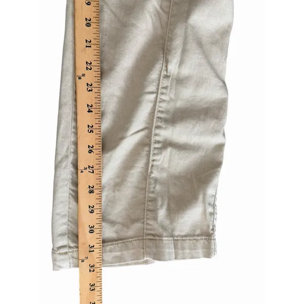 Free People We the Free Pants Medium Khaki High Waist Drawstring Wide Leg IJ10-1 - Image 7