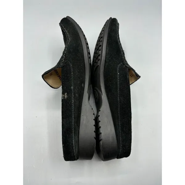 Mephisto Cool Air Black Suede Slip-On Mules‎ Loafers Womens 6.5 - Image 6