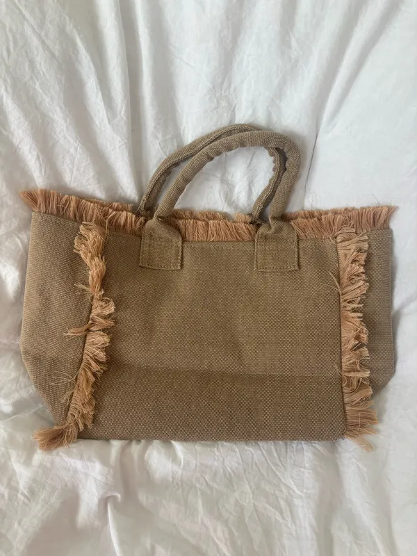 Beach Bag from Capri Italy Brown - Image 2