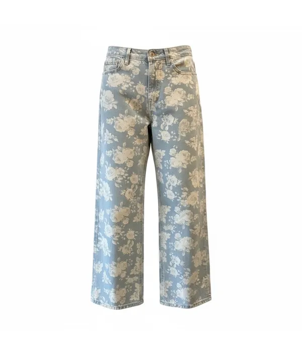 Madden Girl Floral Jeans - Image 2