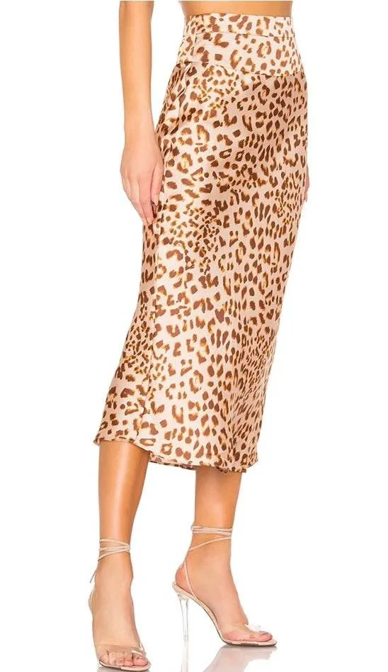 Leopard Midi Skirt - Image 2