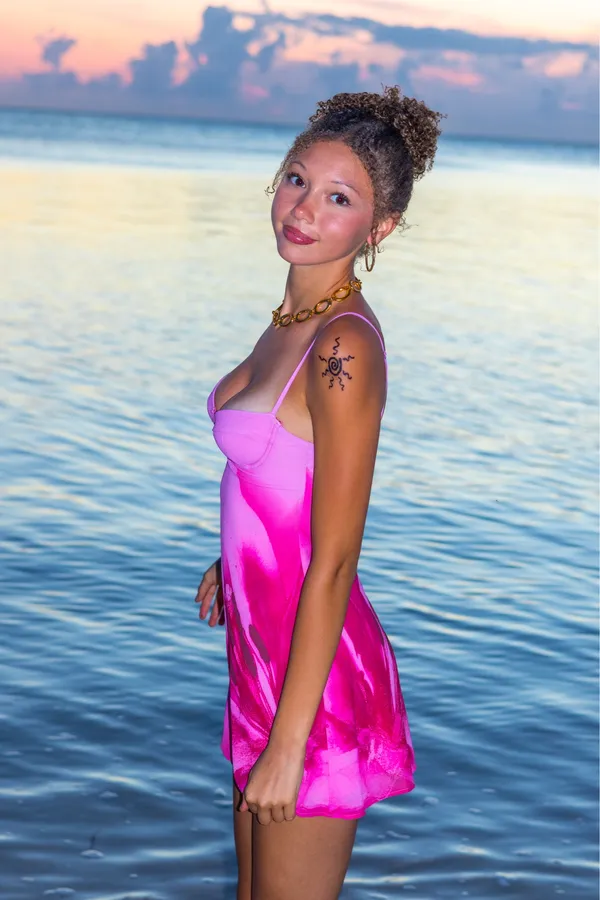 White Fox Dress Boutique Pink Mini - Image 3