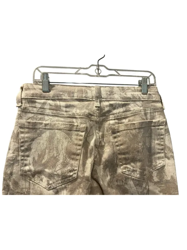 Hollister NWOT Low Rise Baggy Jeans Camo Real Tree Denim Y2K Size 2 26 Short - Image 8