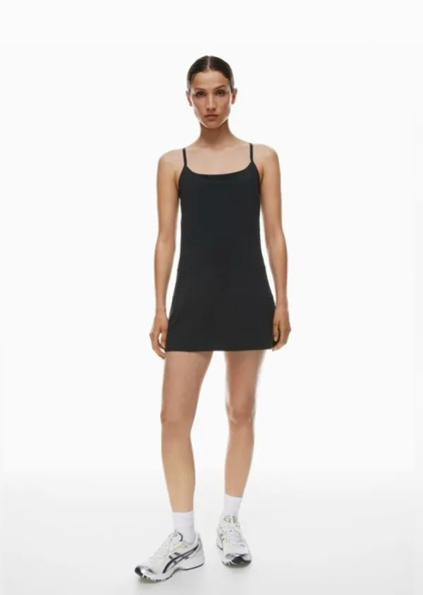 Aritzia TNA Athletic Black Racerback Dress - Image 3