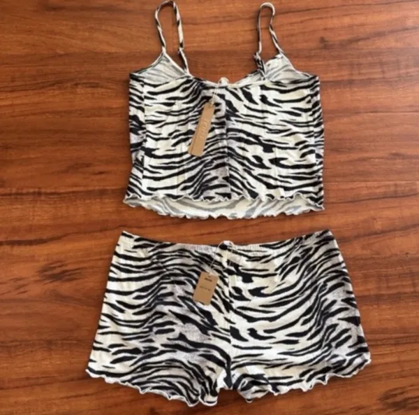 SKIMS Sleep Cami Set! M - Image 4