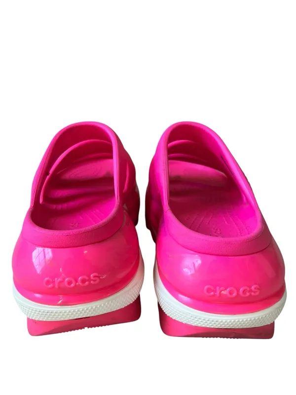 Crocs Mega Crush Triple Strap Platform Sandals Hot Pink Crush Women’s 10 - Image 6