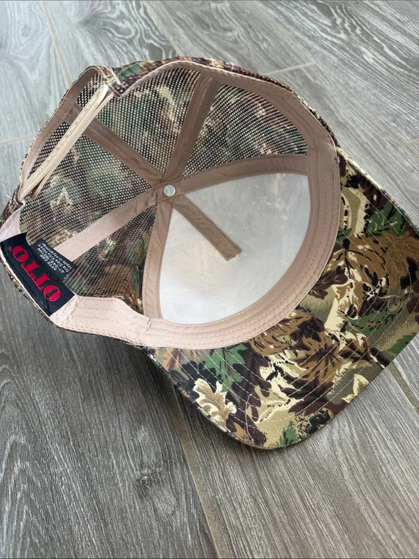 Noah Kahan official Great Divide Tour Camouflage Trucker Patch Hat EUC HTF - Image 2