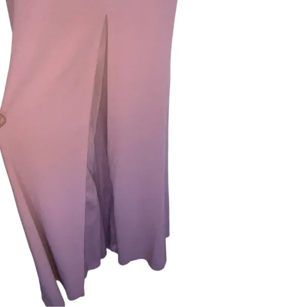 Azazie Blush‎ Pink Maxi Sleeveless Dress - Image 2