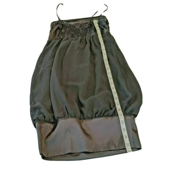 Women's Zara Black X-Small Cocktail Party Mini Dress D20 - Image 2