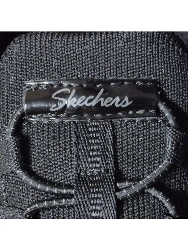 Skechers Slip In Shoes Womens 8.5 Breathe Easy Roll With Me Memory Foam Black - Image 4