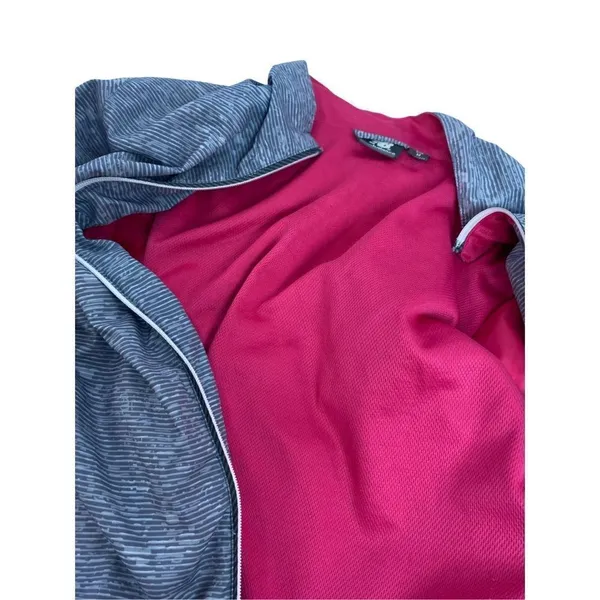 New Balance water repellent full zipper gray jacket - Image 6