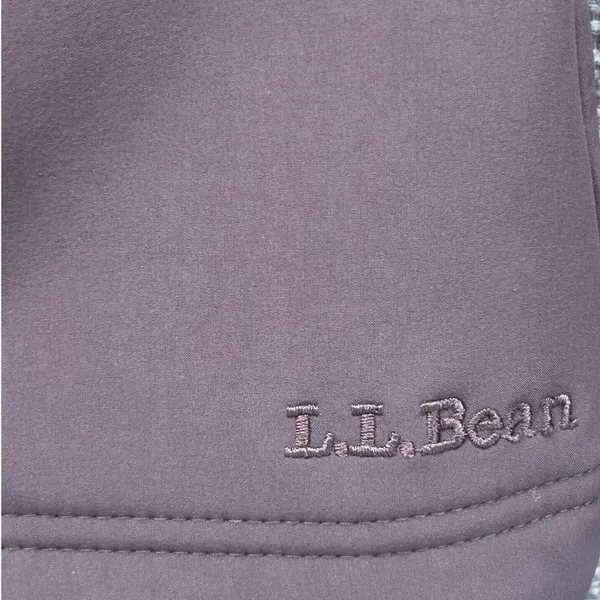 LL‎ Bean Fleece Jacket Large Brown - Image 7