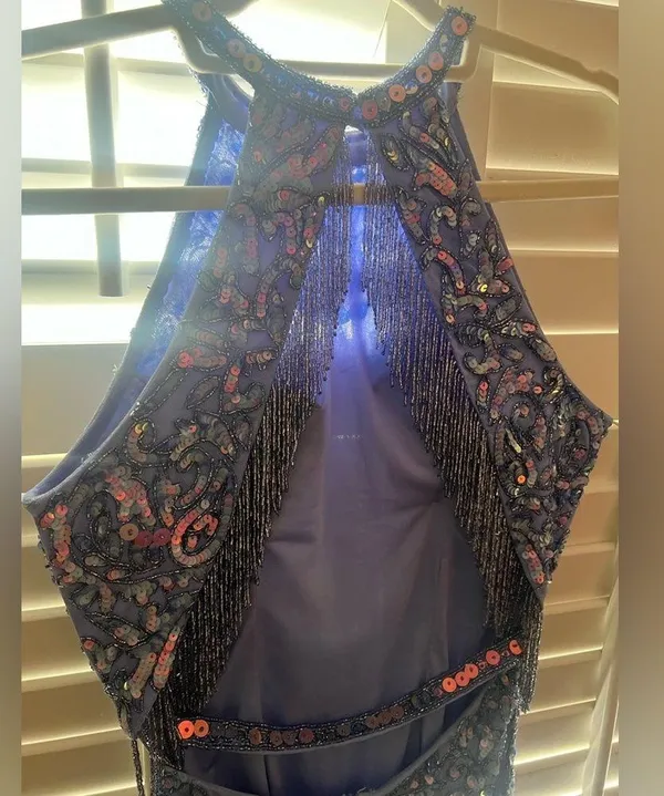 homecoming dress, open back with halter top, SOLD OUT EVERYWHERE - Image 4