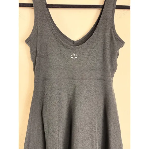Beyond Yoga Spacedye Movement Dress Darkest Night Charcoal Gray XS Activewear - Image 3