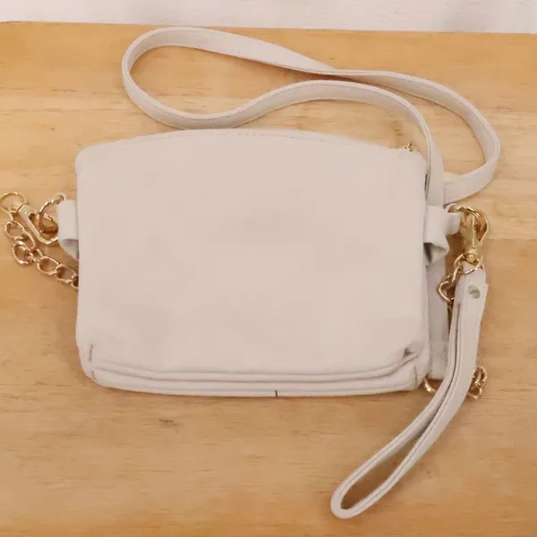 Baseball Stitch Crossbody Bag Wristlet Womens Gameday Faux Leather Novelty - Image 3