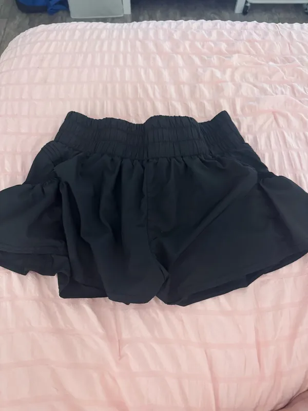 Black Get Your FP Movement Flirt On Shorts - Image 4