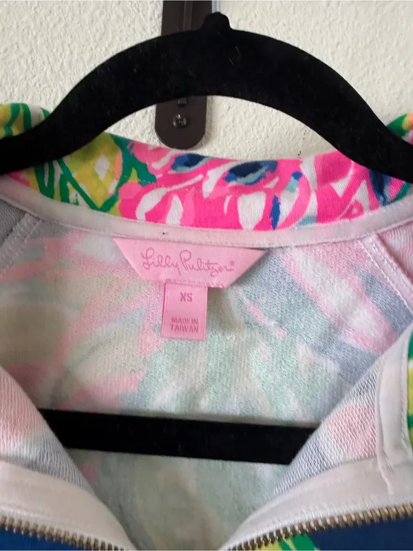Lilly Pulitzer Skipper Popover Quarter Zip in Rare Print - Image 4