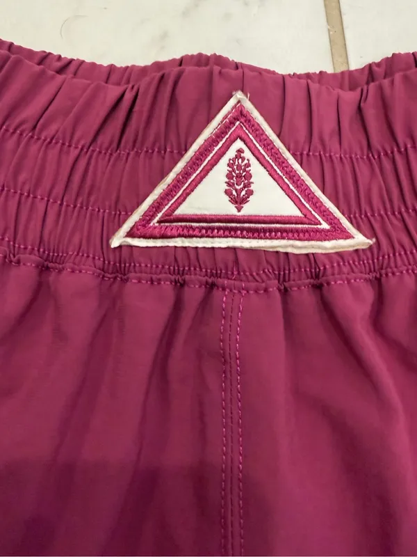 Free People Movement Next Round Athletic Shorts XS Pockets Berry - Image 6