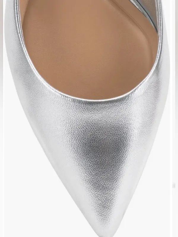 NEW Vince Camuto KEHLIA 2 in Silver Pointed Toe Heel Pumps size 7.5 retail $110 - Image 8