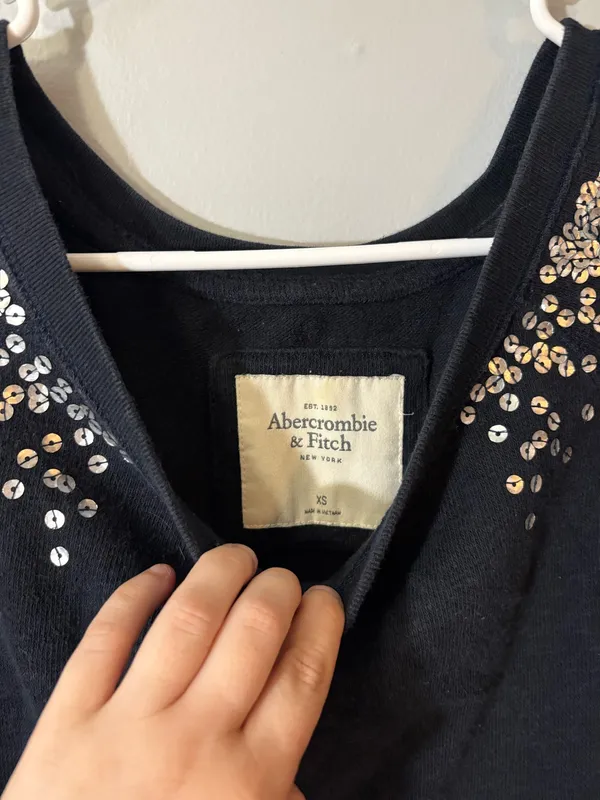 Y2K Abercrombie & Fitch glitter sweater - Image 3