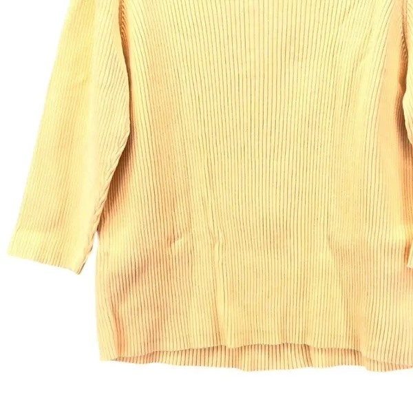 Avenue Henley Sweater Yellow  22‎ - Image 5