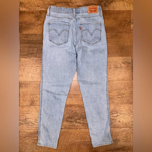 Levi’s High Rise Skinny Ankle Button Up Size 29 - Image 8