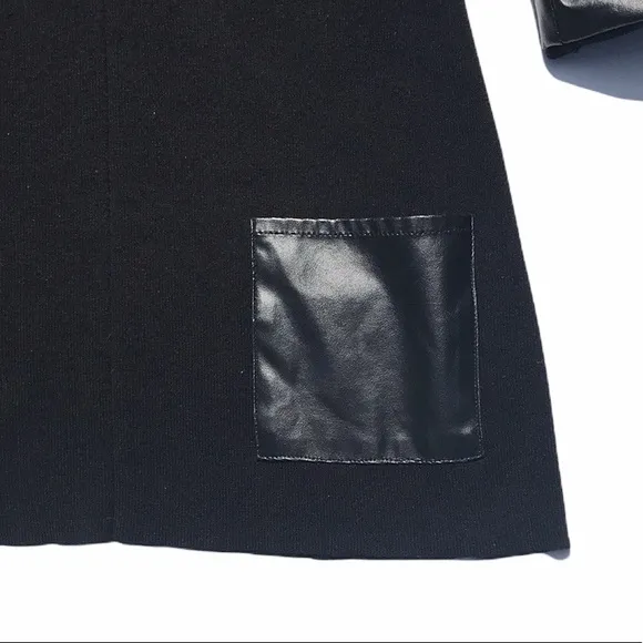 United States Sweaters Black Tunic Sweater‎ Pockets - Image 3