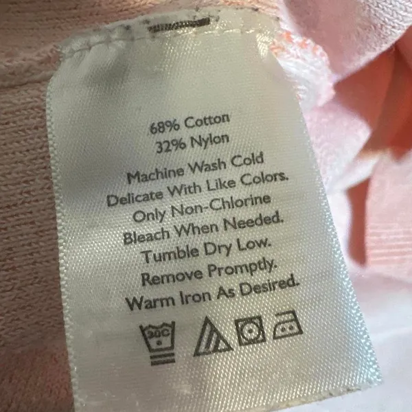 S287. Eddie Bauer pink sweater Size M - Image 4